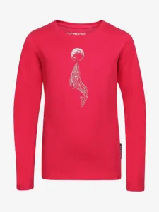ALPINE PRO Olero Kids T-shirt Pink