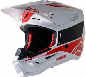 Alpinestars S-M5 Bond Helmet White/Red Glossy XL Helmet