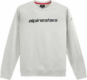 Alpinestars Linear Crew Fleece Silver/Black 2XL Hoody