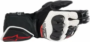 Alpinestars SP-8 V3 Air Gloves Black/White/Bright Red 2XL Motorcycle Gloves