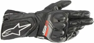 Alpinestars SP-8 V3 Leather Gloves Black M Motorcycle Gloves
