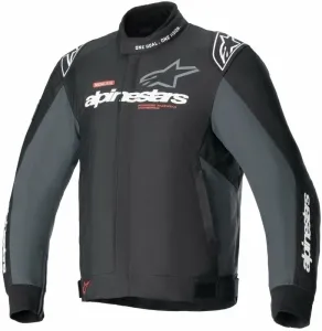 Alpinestars Monza-Sport Jacket Black/Tar Gray 4XL Textile Jacket