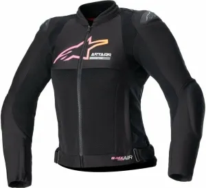 Alpinestars Stella SMX Air Jacket Black/Yellow/Pink 2XL Textile Jacket