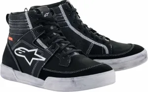 Alpinestars Ageless Riding Shoes Black/White/Cool Gray 41 Motorcycle Boots