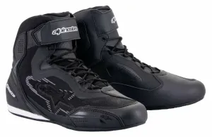 Alpinestars Faster-3 Rideknit Shoes Black/Dark Gray 44 Motorcycle Boots