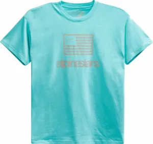 Alpinestars Flag Tee Light Aqua XL T-Shirt