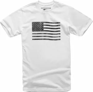 Alpinestars Flag Tee White 2XL T-Shirt