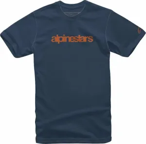 Alpinestars Heritage Logo Tee Navy/Rust 2XL T-Shirt