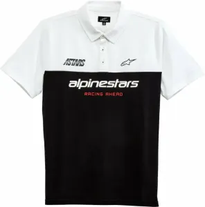 Alpinestars Paddock Polo Black/White 2XL T-Shirt