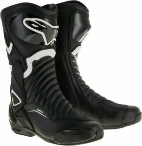 Alpinestars SMX-6 V2 Boots Black/White 40 Motorcycle Boots