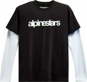 Alpinestars Stack LS Knit Black/White XL T-Shirt