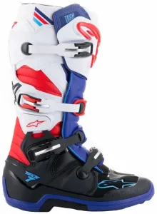 Alpinestars Tech 7 Boots Black/Dark Blue/Red/White 40,5 Motorcycle Boots