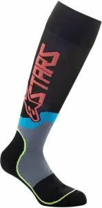 Alpinestars Socks MX Plus-2 Socks Black/Yellow Fluorescent/Coral L