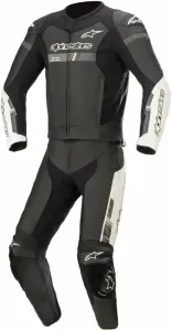 Alpinestars GP Force Chaser Leather Suit 2 Pc Black/White 52 Two-piece Motorcycle Suit