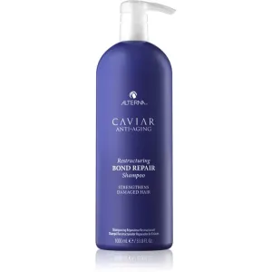Alterna Caviar Anti-Aging Restructuring Bond Repair restoring shampoo for weak hair 976 ml