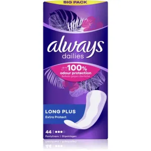 Always Dailies Long Plus Extra panty liners 44 pc