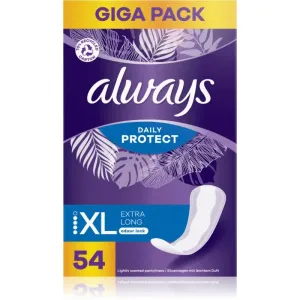 Always Daily Protect Extra Long panty liners with fragrance 54 pc