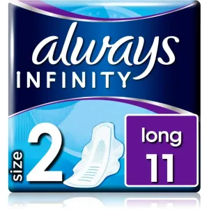 Always Infinity Long Size 2 sanitary towels 11 pc