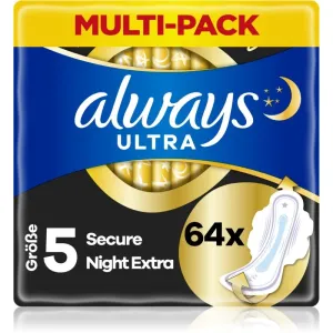 Always Ultra Secure Night Extra sanitary towels 64 pc