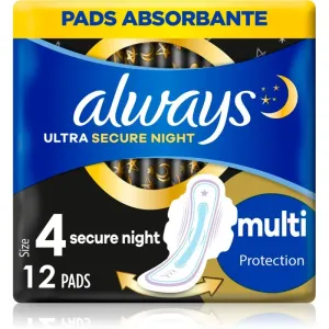Always Ultra Secure Night sanitary towels 12 pc