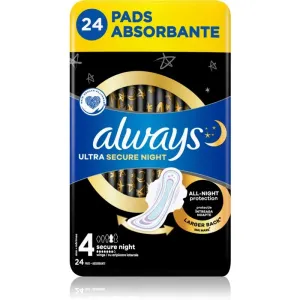Always Ultra Secure Night sanitary towels 24 pc
