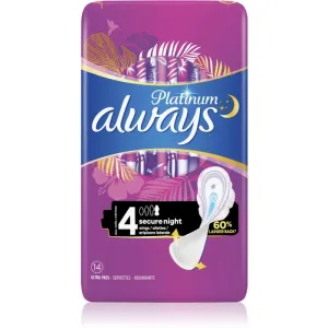 Always Ultra Secure Night sanitary towels 56 pc