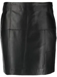 ALYSI - Leather Mini Skirt