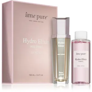 âme pure Hydro Elixir face mist with moisturising effect + one refill 100 ml