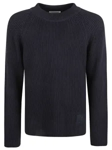 AMI PARIS - Cotton And Wool Blend Sweater