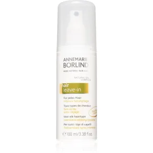 ANNEMARIE BÖRLIND SEIDE NATURAL leave-in spray conditioner for shiny and soft hair 100 ml