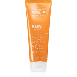 ANNEMARIE BÖRLIND Sun Anti-Aging Protective Cream Against Skin Aging SPF 50 75 ml