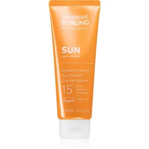 ANNEMARIE BÖRLIND SUN ANTI-AGING sunscreen cream with anti-ageing effect SPF 15 75 ml
