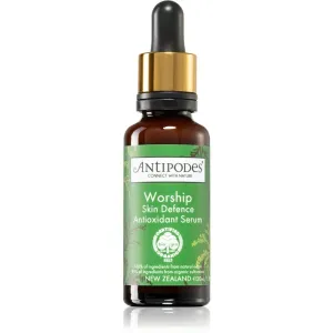 Antipodes Worship Skin Defence Antioxidant Serum facial serum for better cell protection from oxidative stress 30 ml