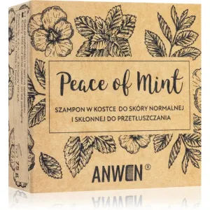 Anwen Peace of Mint shampoo bar without alu can 75 g