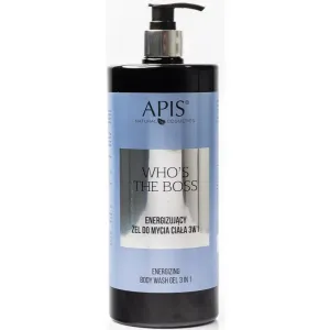 Apis Natural Cosmetics Who's the boss energising shower gel 3-in-1 for men 1000 ml