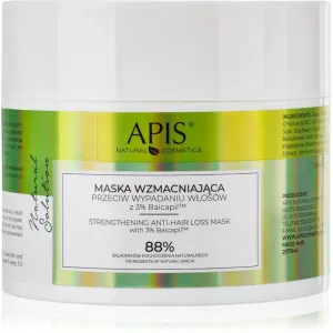 Apis Natural Cosmetics Natural Solution 3% Baicapil fortifying mask for weak hair prone to falling out 200 ml