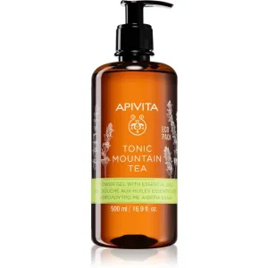 ApivitaTonic Mountain Tea Shower Gel With Essential Oils - Ecopack 500ml/16.9oz