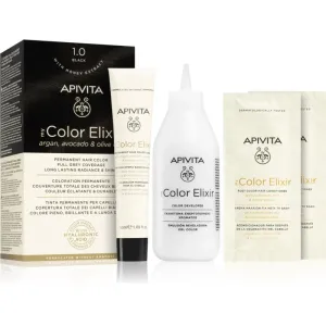 Apivita My Color Elixir hair colour ammonia-free shade 1.0 Black