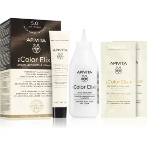 Apivita My Color Elixir hair colour ammonia-free shade 5.0 Light Brown #278730