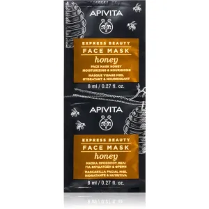 Apivita Express Beauty Honey moisturising and nourishing mask for the face 2 x 8 ml #286233