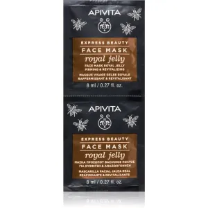 Apivita Express Beauty Royal Jelly revitalising face mask with firming effect 2 x 8 ml