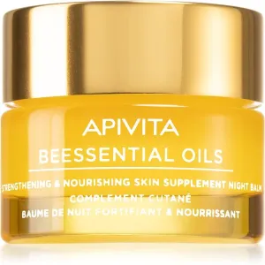 Apivita Beessential Oils night skin balm with nourishing and moisturising effect 15 ml