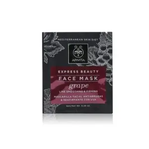 ApivitaExpress Beauty Face Mask with Grape (Line Smoothing & Firming) 6x(2x8ml)