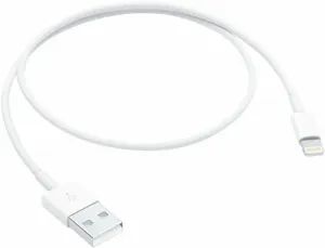Apple Lightning to USB Cable White 0,5 m USB Cable
