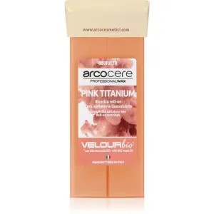 Arcocere Professional Wax Pink Titanium hair removal wax roll-on refill 100 ml #251722