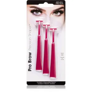 Ardell Brow Trim and Shape razor for eyebrows set B 3 pc