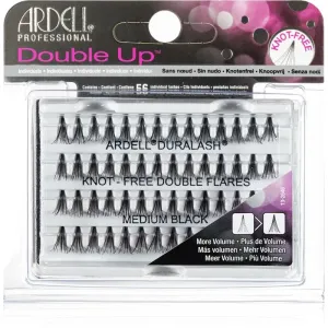 Ardell Double Up knotted individual cluster lashes size Medium Black