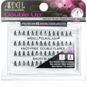 Ardell Double Up knotted individual cluster lashes size Short Black