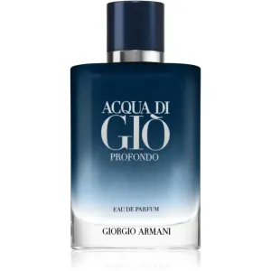 Armani Acqua di Giò Profondo eau de parfum refillable for men 100 ml