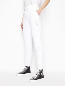Armani Exchange Sweatpants White